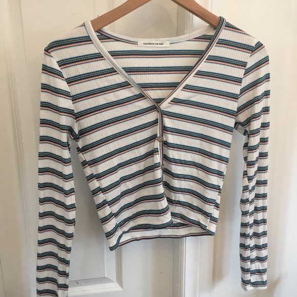 stripped long sleeve tee!! - Picture 1 of 3